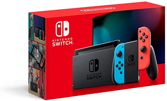 Consola Nintendo Switch + Neon Red & Neon Blue Joy-Cons, V2 photo medium